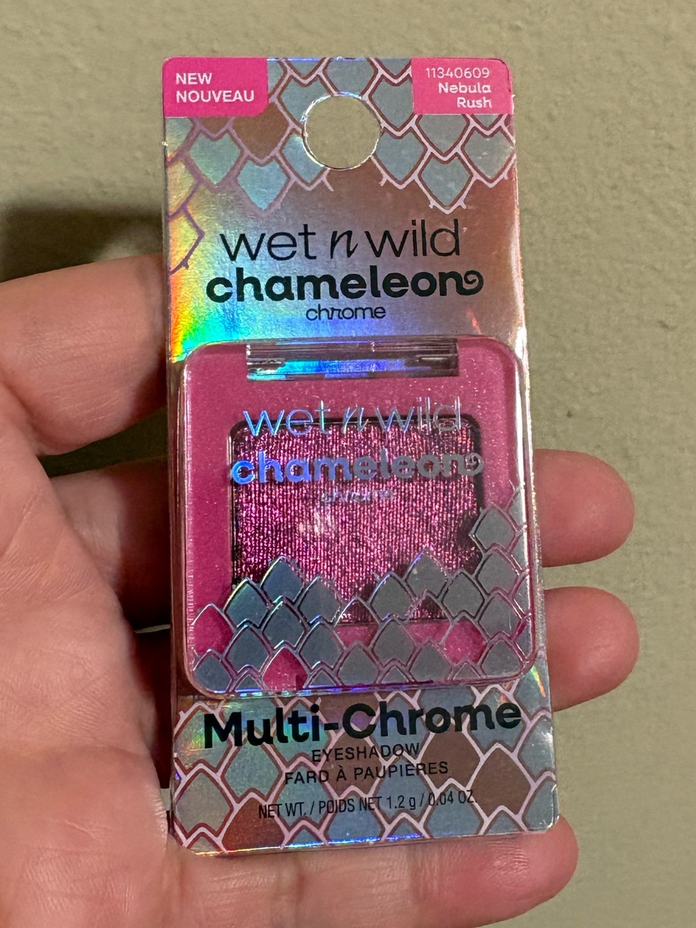 wet nwild Chameleon Chrome Multi-Chrome Eyeshadow Nebula Rush New Factory Sealed